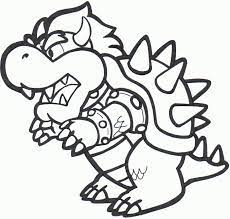 Texture edit for bowser castle. Bowser Printable Coloring Pages Coloring Home