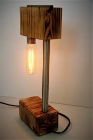 3 out of 5 stars with 1 ratings. The Recycled Wooden Desk Lamp Id Lights