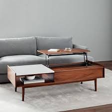 Industrial Storage Pop Up Coffee Table Coffee Table Coffee Table With Storage West Elm Coffee Table