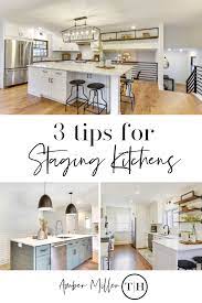 3 Tips For Staging Kitchens By Amber Miller Of Threshold Homes Thresholdhomesmn Com Kitchen Decor Staging A Ki Kitchen Staging Home Staging Tips Home Decor
