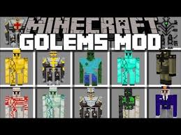 They are strong creatures which show no mercy to evil . Minecraft More Golem Mod Build Golems To Fight The Zombie Apocalypse Minecraft Mods Youtube Minecraft Crafts Minecraft Iron Minecraft Mods