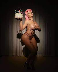 Nicki Minaj Goes Nude In 39th Birthday Celebration Photos
