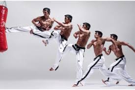 Tae Kwon Do Jumping Side Kick Sequence From Scott Eaton S Bodies In Motion In 2020 Taekwondo Action Poses Martial Arts
