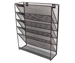 Mallas manufactures architectural wire mesh, decorative wire mesh, crimped wire mesh, wire mesh screen and various wire stainless steel wire mesh plain weave is the most commonly used weave. Pag Hanging Wall File Holder Mail Sorter Magazine Rack Office Supplies Metal Mesh Desk Organizer 6 Tier Black Buy Online In Antigua And Barbuda At Antigua Desertcart Com Productid 62625670