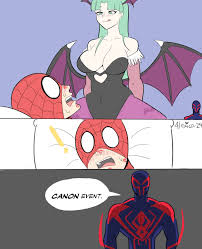 Alexico :: artist :: Spider Man :: Marvel :: fandoms :: Morrigan Aensland  :: darkstalkers :: games :: crossover :: game ero - JoyReactor