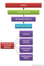 board directors corporate hierarchy corporate org chart