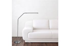 The aluminium shade emits a brighter light with a better diffusion. Daylight Slimline Led Floor Lamp Optelec Us