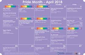 Pride month calendar (photo credits: Events Throughout The Month Of April Celebrate The Lgbtqa Community Penn State University