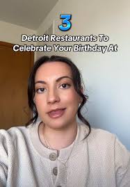 Birthday Restaurants Clackrson Michigan