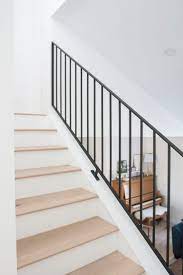 Modern Metal Railings A Sleek Staircase Design Stair Railing Design Modern Staircase Railing Modern Staircase