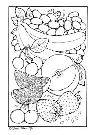 Fruit coloring pages to print and color. Coloring Page Fruit Free Printable Coloring Pages Img 9210