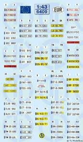 6409 Decals Kfz Flag Europa 1 43 Ebay