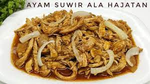 Resep Ayam Suwir Ala Hajatan Youtube