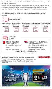 Public · anyone can follow this list private · only you can access this list. Sfr Sport Devient Rmc Sport Ce Qui Change Vraiment Pour Les Abonnes