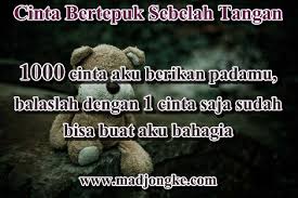 We did not find results for: Cinta Bertepuk Sebelah Tangan Antara Kau Dia Dan Tuhan Madjongke