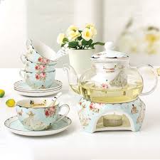 Yefine Ceramics 15 Pieces Modern Fashion Flower Tea Set European Style Tea Set Heatable Glass Teapot Bone China Tea Cups Coffee Coffee China Coffee Cupcoffee Tea Cup Aliexpress Hesitation will only delay your satisfaction of doing online shopping. yefine ceramics 15 pieces modern fashion flower tea set european style tea set heatable glass teapot bone china tea cups coffee