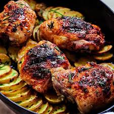 For the creole seasoning, mix all together well and then place in an airtight covered container. Barefoot Contessa Skillet Roasted Chicken And Potatoes Recipes