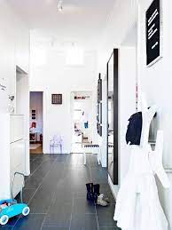 White Walls Gray Tile Floor Google Search Inside Home Grey Flooring Home Decor
