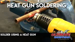 Soldering coppers were used in the past. Soldering Copper Pipe With Heat Gun What About Brass Plumbing Forums Professional Diy Plumbing Forum
