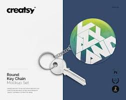 Key Tags Mockup Set Keychain Template Custom Key Chain Keychains Keyring Keyrings Ring Keys Plastic Ta Psd Mockup Template Mockup Free Download Book Stationery