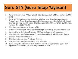 Dimanapun berada, baik di sekolah negeri maupun sekolah swasta, baik berstatu pns maupun non pns, baik berstatu gty dan gtt, mereka adalah guru. Ppt Guru Gty Guru Tetap Yayasan Powerpoint Presentation Free Download Id 5739682