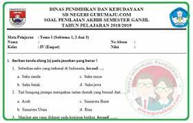 Melakukan analisis kd kelas 4 tema 1. Soal Uas Pas Kelas 4 Tema 1 Kurikulum 2013 Revisi 2018 Guru Maju
