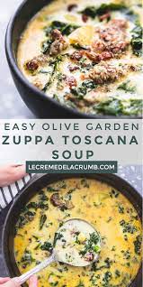 Easy Olive Garden Zuppa Toscana Soup Toscana Soup Soup Recipes Healthy Crockpot Zuppa Toscana Soup