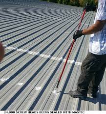 Metal Roof Coatings Systems For Commercial Roofs Armorgarage