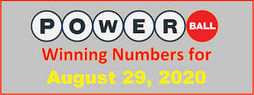 Powerball Winning Numbers For Saturday August 29 2020 Powerballnumbers Powerballwinningnumbers Lottery Winning Numbers Winning Powerball Lottery Numbers