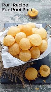 Puri Recipe For Paani Puri Suji Ke Gol Gappe Recipe How To Prepare Puri For Pani Puri How To Make Golgappa At Indian Food Recipes Puri Recipes Chaat Recipe