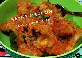 Kali ini akan membagikan resep mercon wings yang terinspirasi oleh ibu saya dan saya yang gemar makanan pedas. Resep Sayap Mercon Oleh Putu Eka Bunda Fian Cookpad