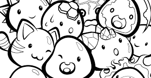 Slime rancher slime kawaii shadow of the colossus monster hunter world cute art bts fanart slime for kids fan art. I M Becky This Is My Tumblr Preview For The Coloring Page I Did For