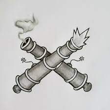 I'd say once you set foot on your first boat, you'd qualify as a sailor. Tattoo Uploaded By Chill Pill The Cross Cannons Signify That You Had A Combat Job In The Navy So I Drew My Own Rendition For Anyone That S Earned It 1399166 Tattoodo