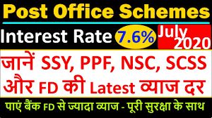 Post office interest rate 2020 july | post office scheme new interest rates  2020 for ppf, nsc, scss - rule of 72: जानिए ppf, ssy, kvp और nsc में आपका पैसा कब डबल होगा, यह है फार्मूला