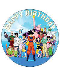 You just need to save. Amazon Com 7 5 Inch Edible Cake Toppers Dragon Ball Z Goku Themed Birthday Party Collection Of Edible Cake Decorations Grocery Gourmet Food