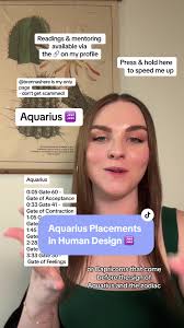 Aquarius placements in Human Design #humandesign #aquarius♒️  #aquariusrising #aquariusmoon #manifestinggeneratorhumandesign  #manifestinggenerator #reflectorshumandesign #humandesignmentor