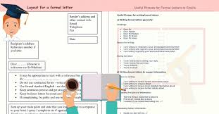 How To Write A Formal Letter A Formal Letter Learn English Essay Writing Skills