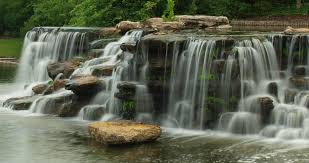 Papa John S Headquarters Waterfall