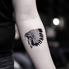 Feather tattoos are an umbrella term that encompasses a class of vertebrates that comprise all the birds. Ureinwohner Amerikas Temporare Tattoo Aufkleber Ohmytat