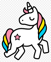 Set of hand drawn mercaticorn, cute cartoon mermaid cat with unicorn horn in different poses. Unicorn Clip Art Image Black Pony Clipart Black And White Stunning Free Transparent Png Clipart Images Free Download