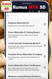 Rumus perbandingan kelas 6 sd. Rumus Pintar Rumus Matematika Sd Fur Android Apk Herunterladen