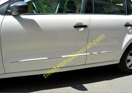 Volkswagen Polo 2010 2016 Krom Yan Kapi Citasi Aksesuari 4 Parca Paslanmaz Celik Oto Aksesuar Krom Aksesuar Araba Aksesu Volkswagen Araba Aksesuarlari Polo