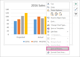 microsoft office tutorials save a chart as a picture in