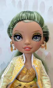 rainbow high doll Olivia Gold Custom.