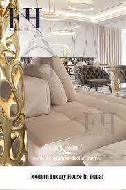 Luxury Minimalists Interiors For A Living Room Dining In Gold Color Get More Interior Des Luxury House Interior Design Interior Design Dubai Interior Design