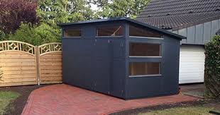 Gartana Gartenhaus Xl In Anthrazit Gartenhaus Haus Gartenhaus Pultdach