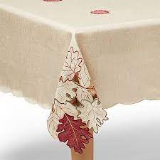 autumn bliss cutwork tablecloth bed bath beyond table cloth cutwork baby shower fall