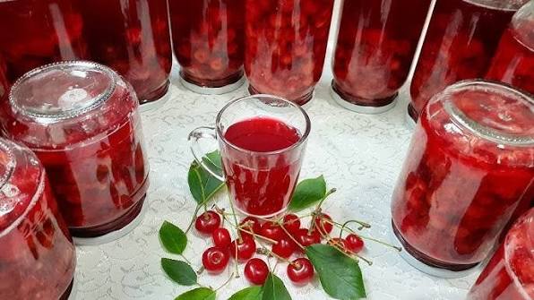 Sour Cherry Compote