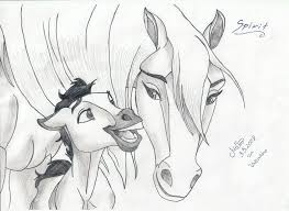 Baby Spirit Disney Art Drawings Spirit Drawing Horse Art Drawing