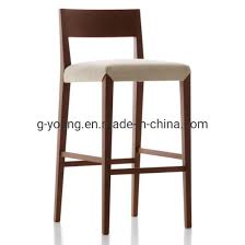 A rustic bronze or chrome steel finish on metal bar stools is perfect in a contemporary space. China Cheap High Wood Leather Wooden Stool Bar Chairs On Sale China Bar Chair Furniture